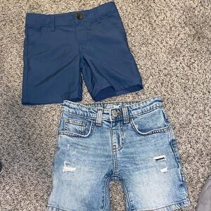 Cat & Jack Navy and Denim Kids Shorts Set